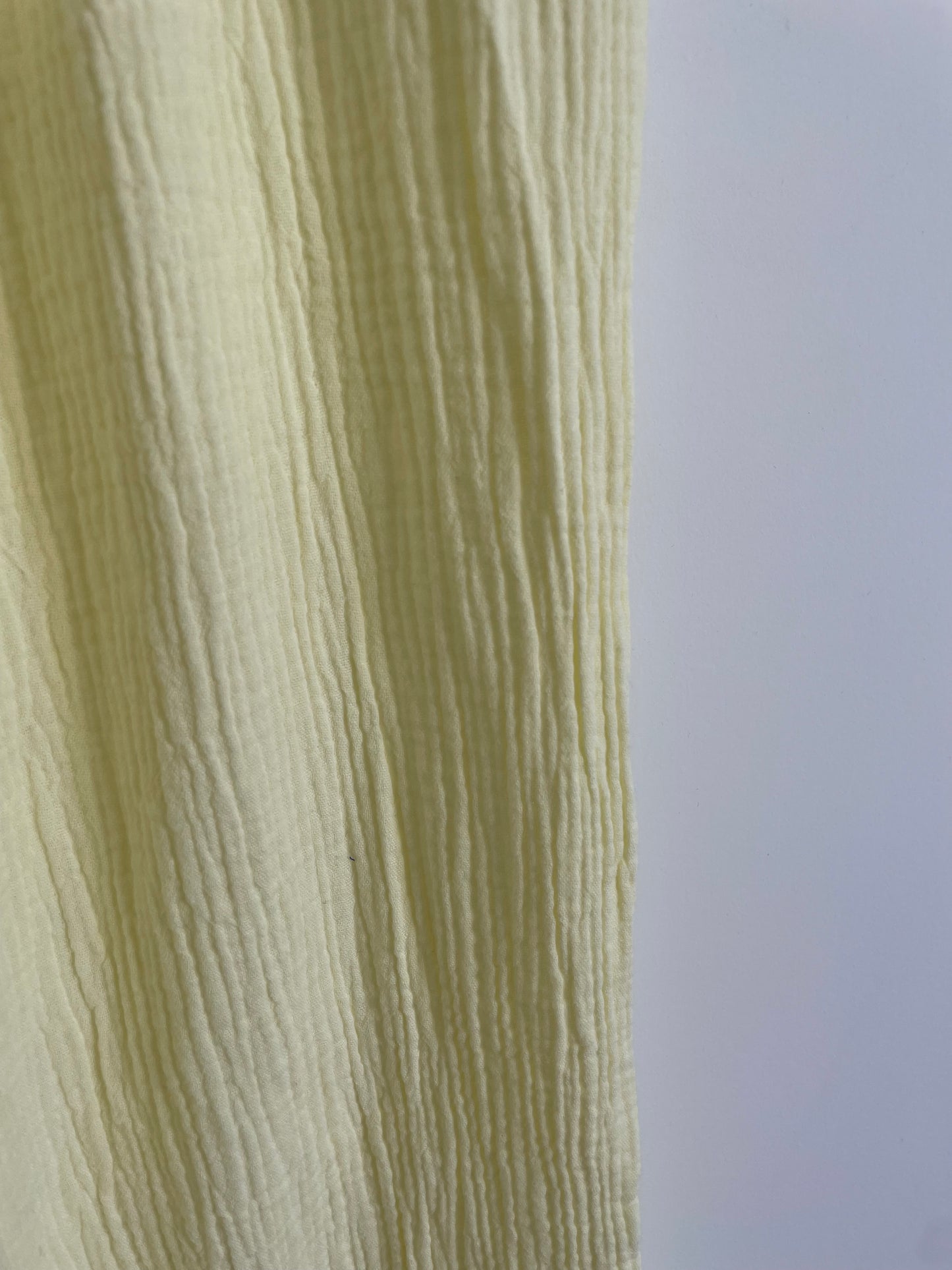 Pantalon gaze de coton - Jaune