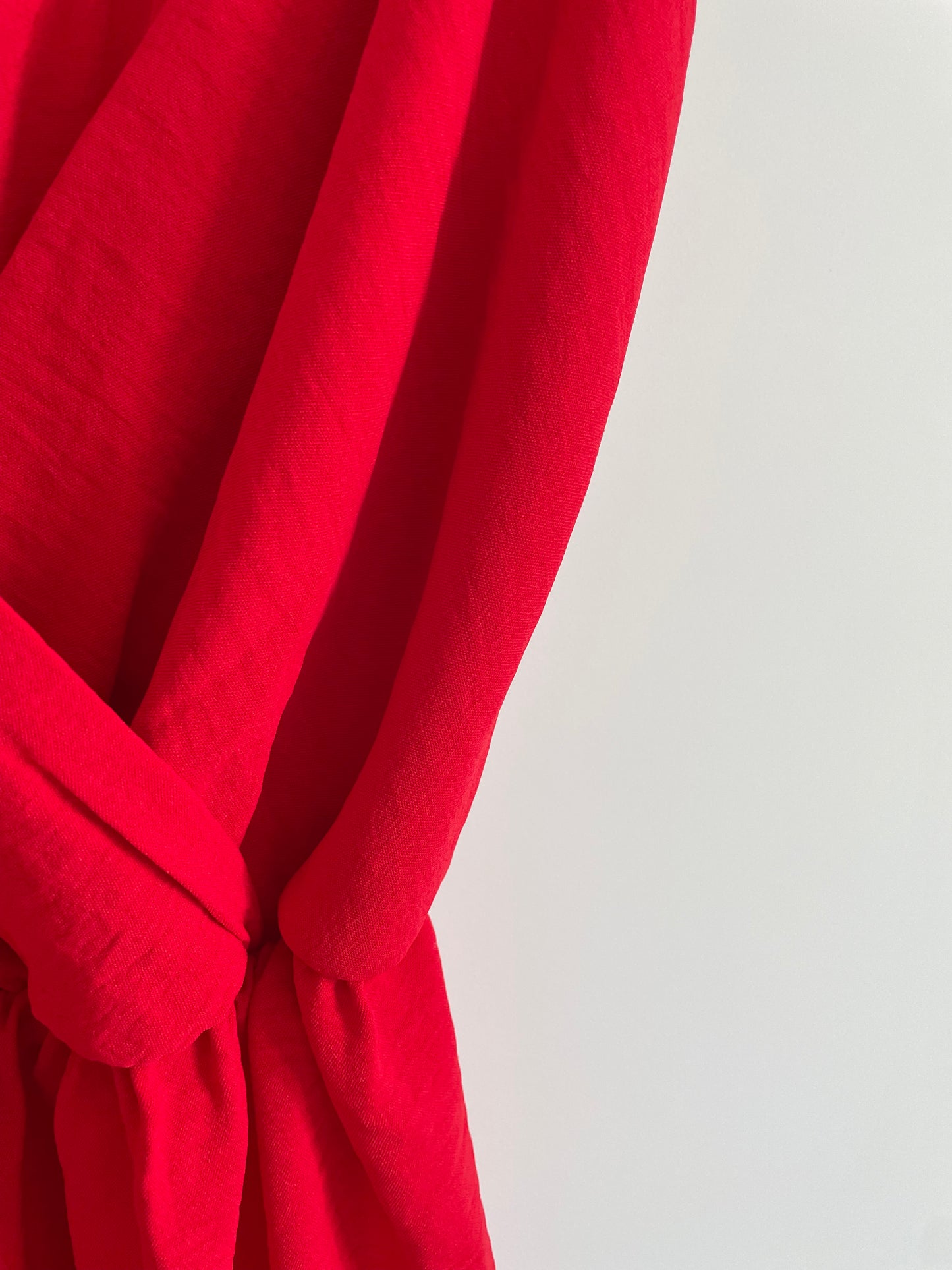 Combi-short à bretelles - rouge