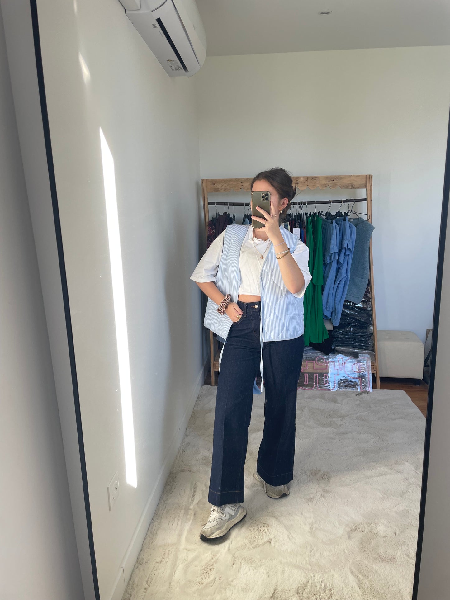 T-shirt oversize - blanc cassé