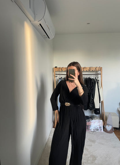 Combi-pantalon - Noir