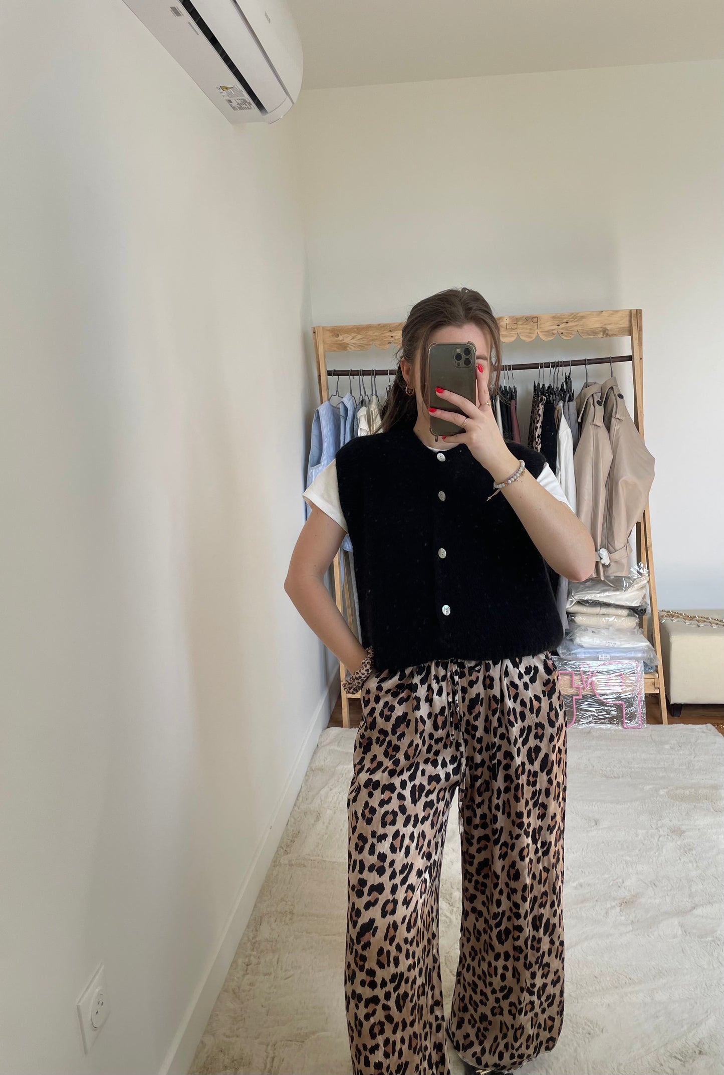 Pantalon effet soie - léopard (EXPEDITION LE 09.04.25)