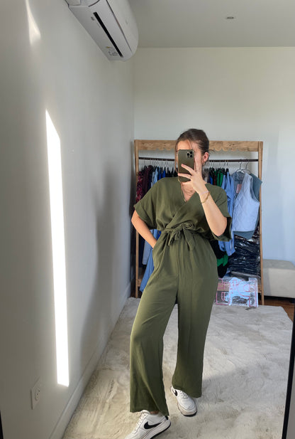 Combi-pantalon - Kaki