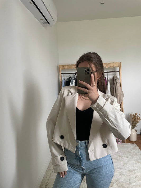 Blazer fluide - Beige
