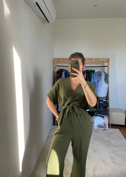 Combi-pantalon - Kaki