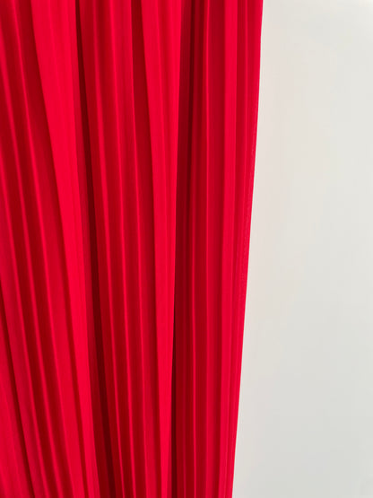 Pantalon plissé - rouge