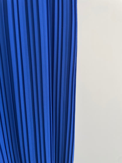 Pantalon plissé - bleu roi