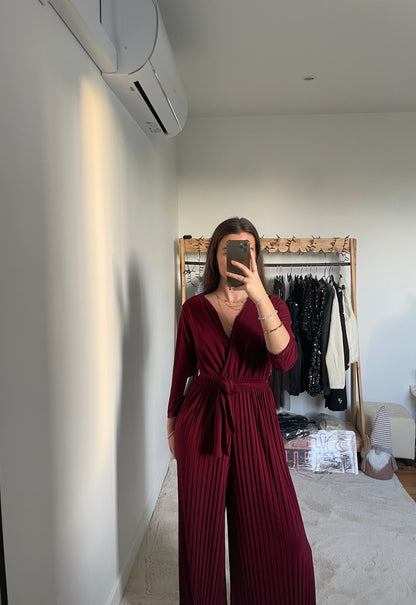 Combi-pantalon - Bordeaux