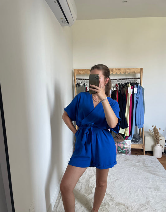 Combi-short - Bleu roi