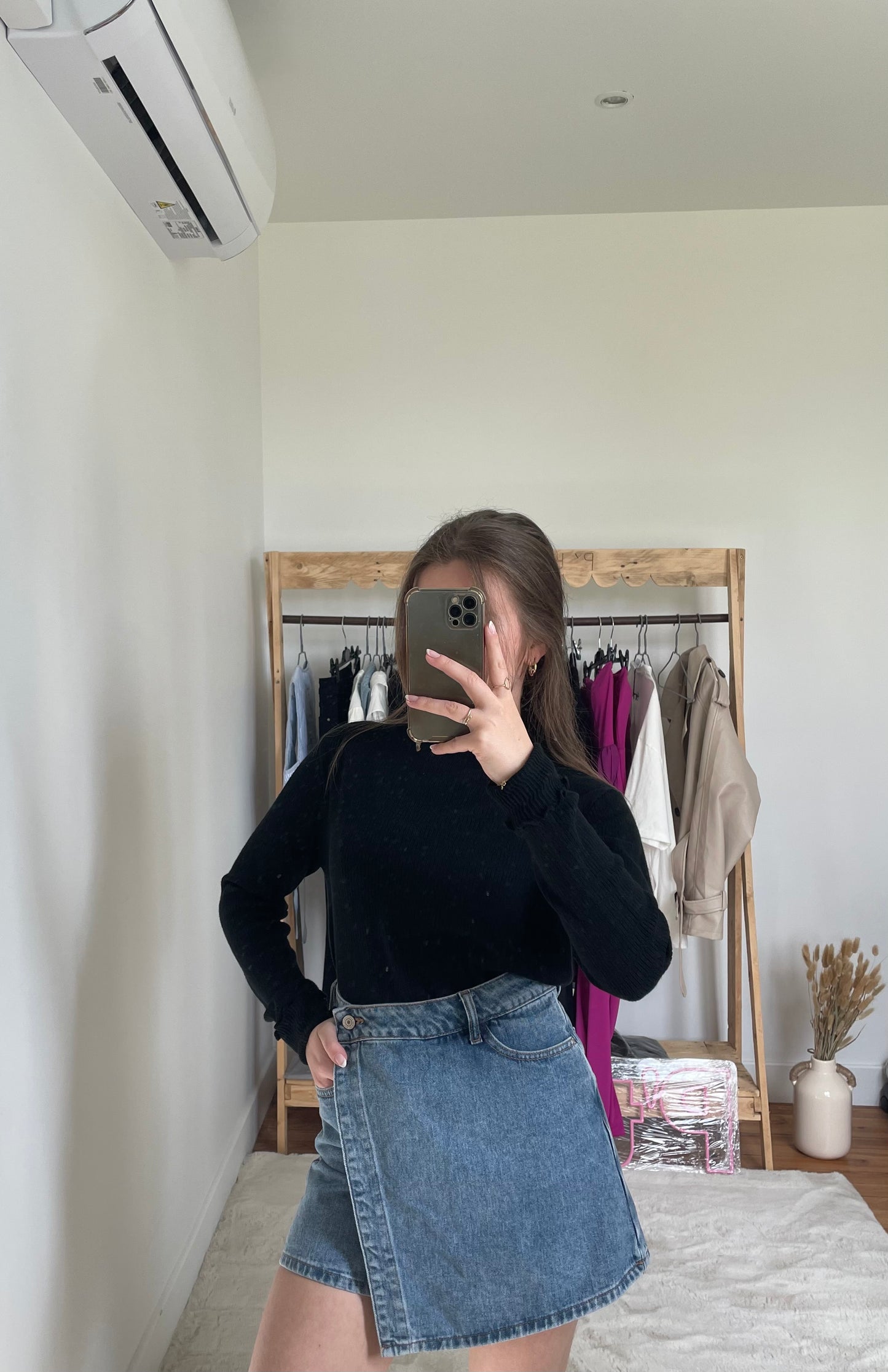 Pull basique noir