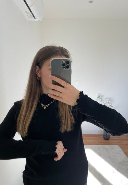 Pull basique noir