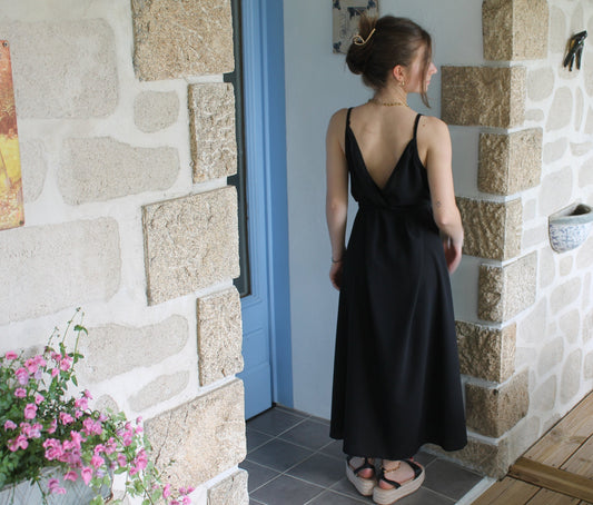 Robe longue - Noir