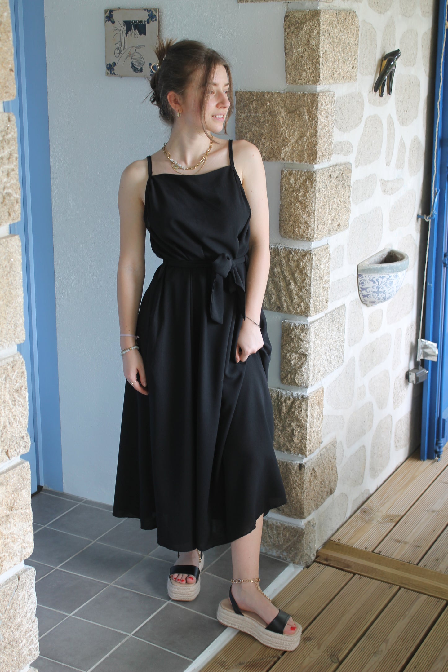 Robe longue - Noir