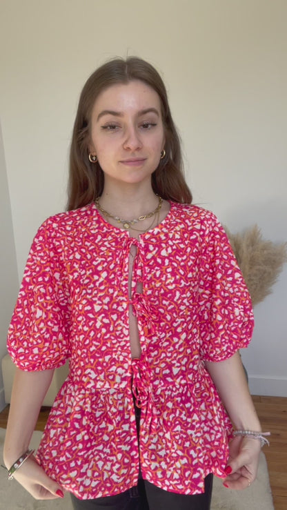 Blouse Fuchsia